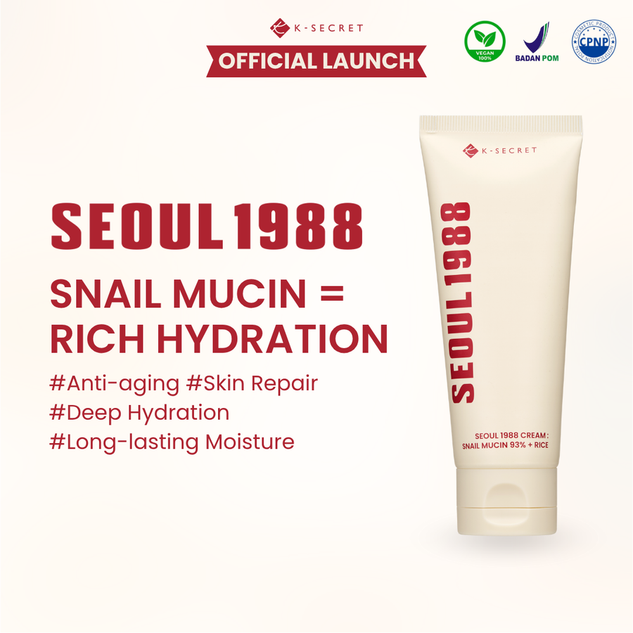 K-SECRET SEOUL 1988 SNAIL DUO SET (Snail Mucin Essence + Cream)