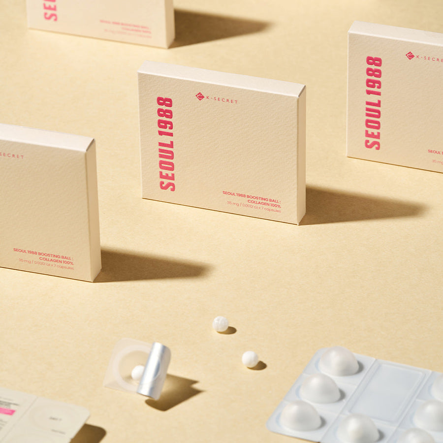 KSECRET SEOUL 1988 BOOSTING BALL : COLLAGEN 100%