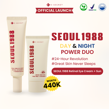 K-SECRET SEOUL 1988 DAY & NIGHT SET (Retinal Eye Cream + Sun)