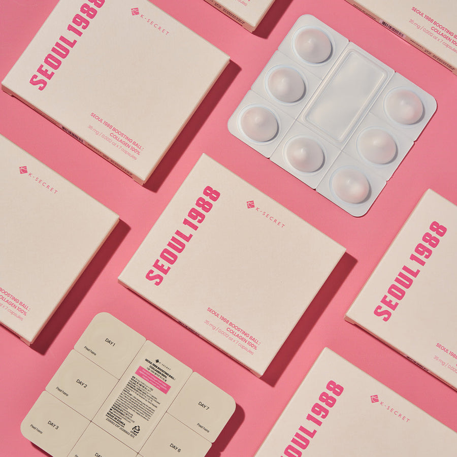 KSECRET SEOUL 1988 BOOSTING BALL : COLLAGEN 100%