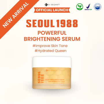 K-SECRET SEOUL 1988 CAPSULE CREAM : NIACINAMIDE 5% + YUJA