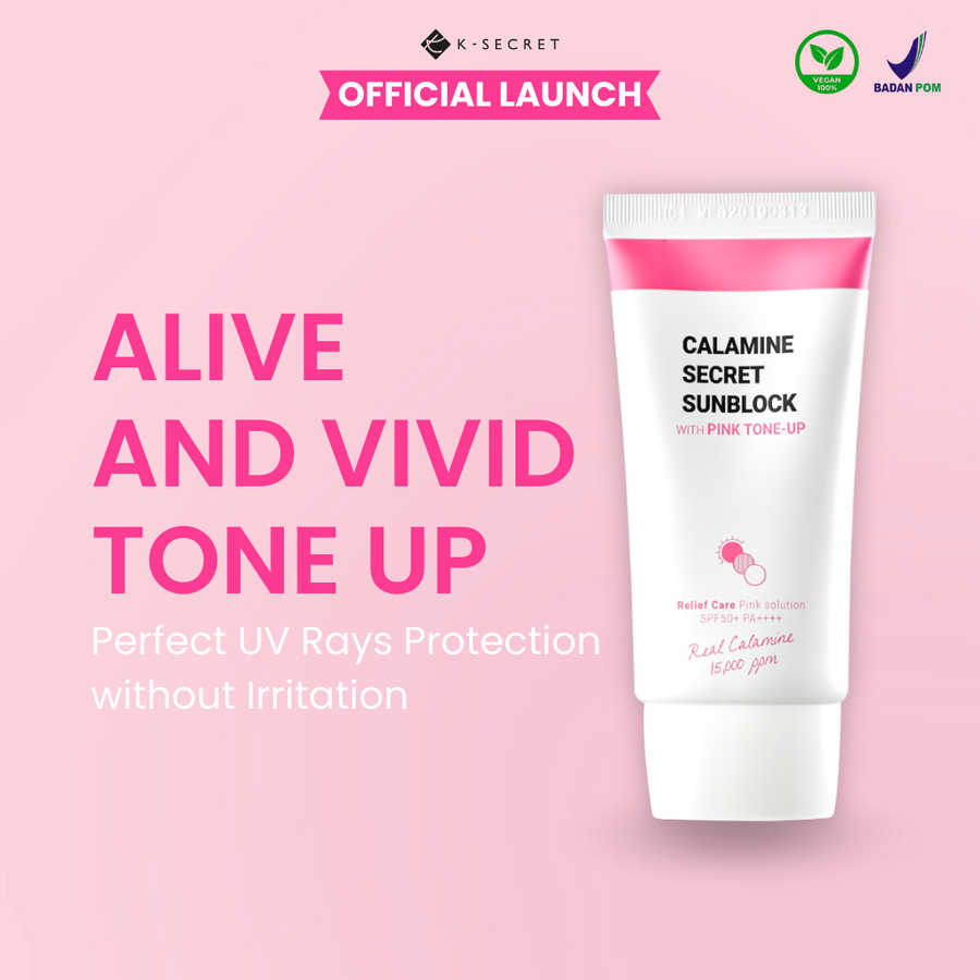 K-SECRET SECRET SKIN PROTECTOR DUO SET (Calamine Cream + Sunblock)