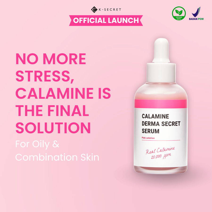K-SECRET OIL & ACNE CONTROL SET (Calamine Serum + Cream)