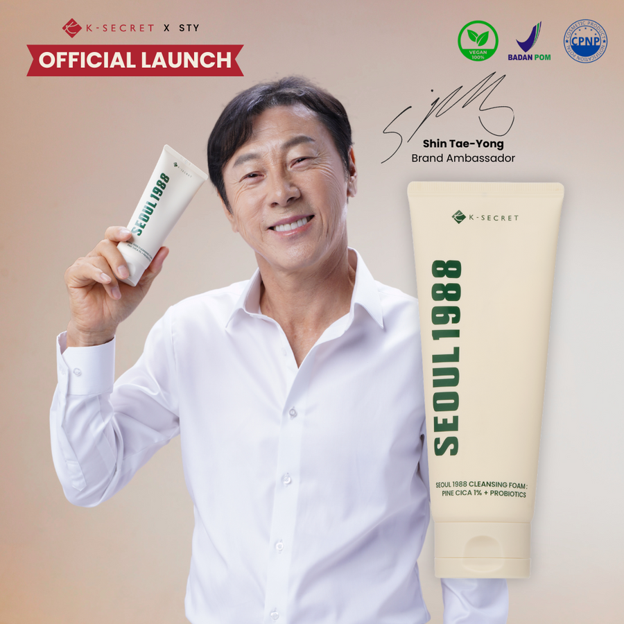 K-SECRET SEOUL 1988 CLEANSING DUO SET (Cleansing Oil + Cleansing Foam)
