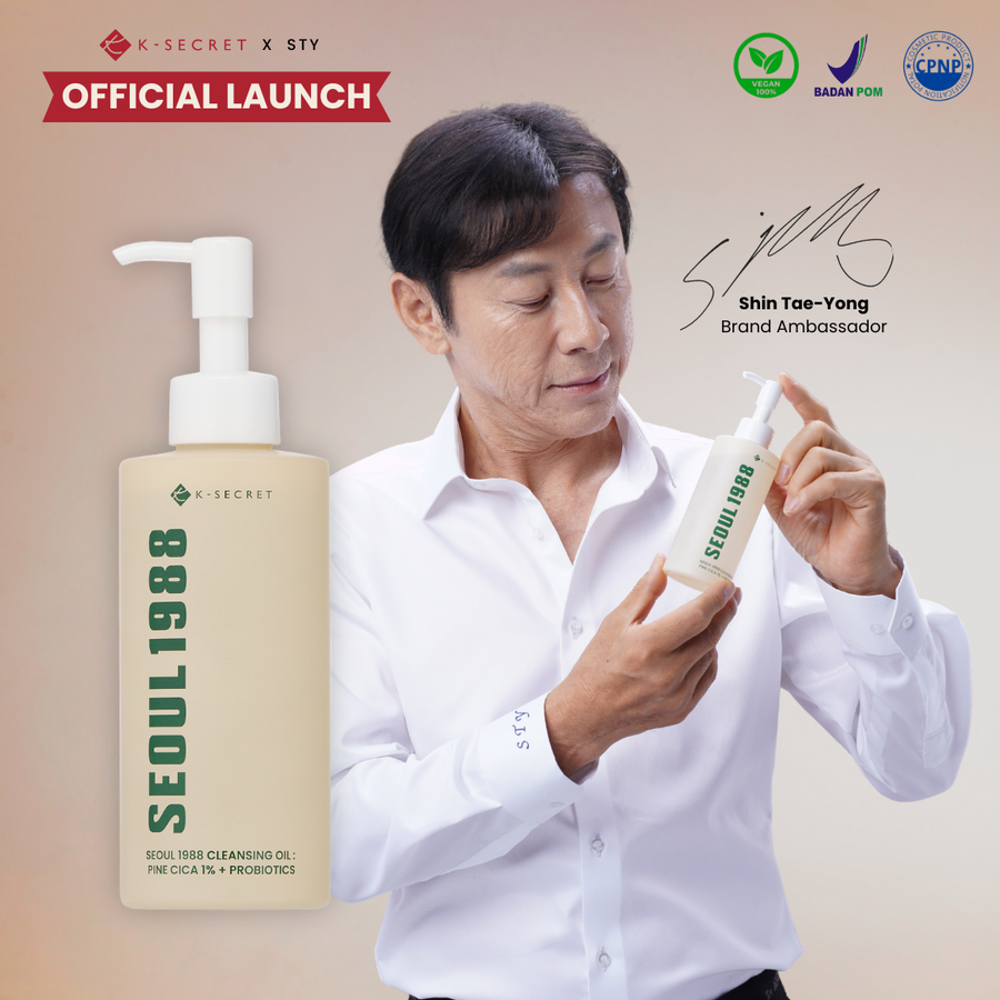 K-SECRET SEOUL 1988 CLEANSING DUO SET (Cleansing Oil + Cleansing Foam)