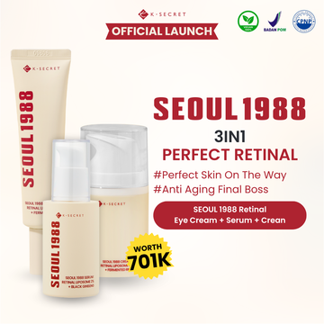 K-SECRET SEOUL 1988 3in SET (Retinal Eye Cream + Serum + Cream)