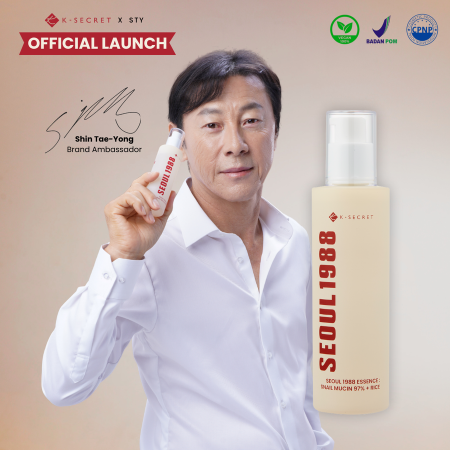 K-SECRET SEOUL 1988 SNAIL DUO SET (Snail Mucin Essence + Cream)