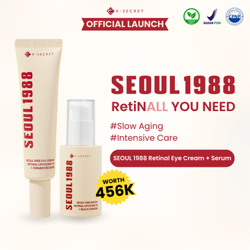K-SECRET SEOUL 1988 2in SET (Retinal Eye Cream + Serum)